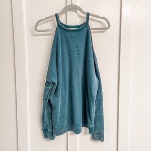 American Eagle cold shoulder sweatshirt